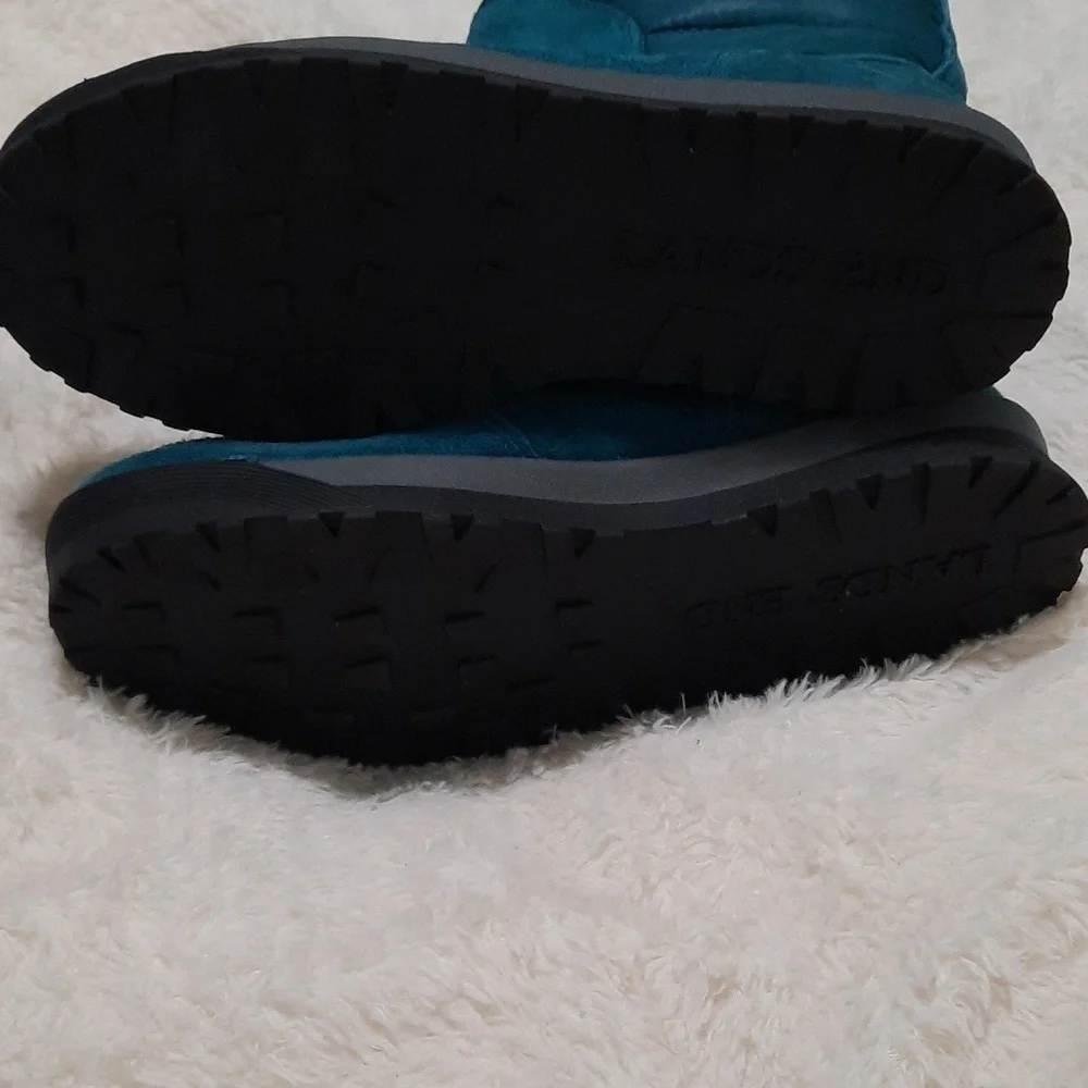 Lands' End Suede Boots 406465